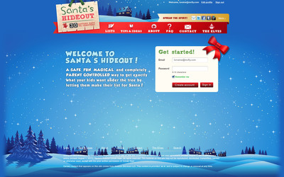 Conde Nast Launches "Santa's Hideout" - a Free Digital Gift-Giving Service