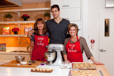 Kris Humphries and Mom Will Help Taste of Home Celebrate the Holiday Cookie on ABC's Good Morning America