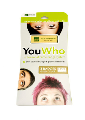 Imprint Plus™ YouWho™ Badge System Hits Staples' Shelves This Week!