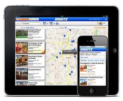 Orbitz Unveils Powerful New Mobile Website and Introduces New "Mobile Steals" Program Offering Discounted Mobile-only Rates on Hotels