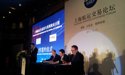 The Journal of Commerce and PIERS Sign Strategic Partnership with Shanghai Shipping Exchange