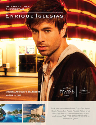 Enrique Iglesias Takes the Stage at Moon Palace Golf &amp; Spa Resort, March 10, 2012