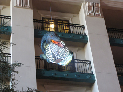 Paragon Casino Resort Unveils a New Alligator Themed Ball Drop for New Year's Eve Celebration