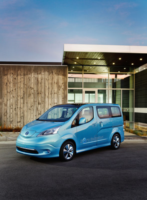 Nissan e-NV200 Concept Makes World Debut at 2012 North American International Auto Show