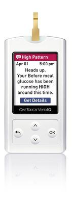 First and Only Meter to Look for Patterns of High and Low Blood Sugar and Alert Diabetes Patients Right on Screen