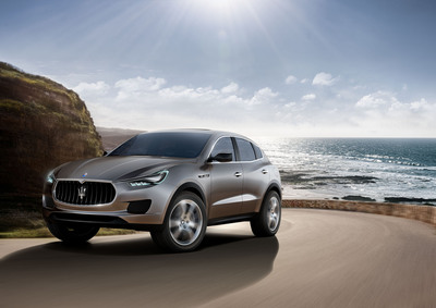 North American Premiere for Maserati's Kubang SUV Concept