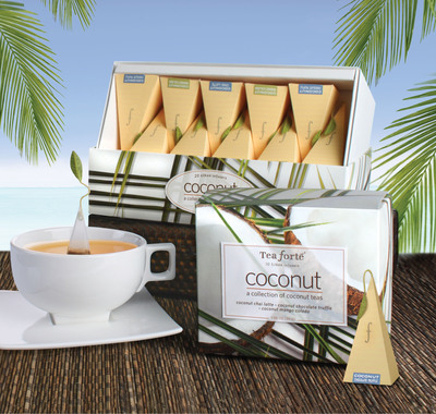Tea Forte Brings Coconut Beverage Trend to the Tea Category