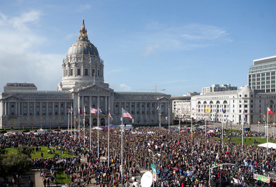 Walk for Life West Coast Closes San Francisco's Market Street for More Than a Mile