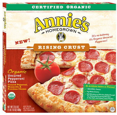 Annie's® Expands Into Frozen Category With Introduction of First-Ever Certified-Organic Rising Crust Pizza