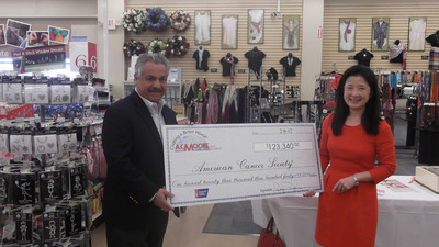 A.C. Moore Arts &amp; Crafts Raises $123,000+ for American Cancer Society® Via Its "Crafting a Better World" Program