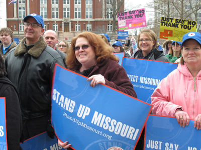 Hundreds Support Stand Up Missouri in Rally at State Capitol
