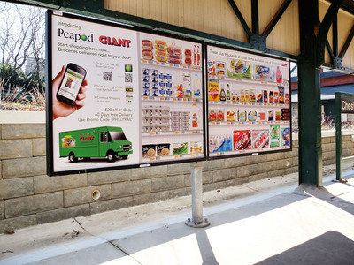 Grocery Shop While You Commute? Peapod by GIANT and Titan Make it Possible for Thousands of Philadelphia Commuters