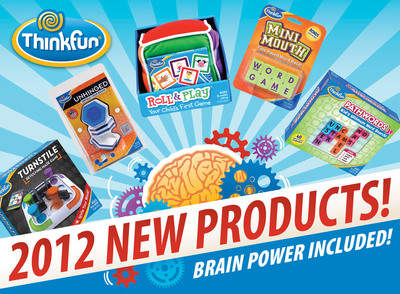 Build Brain Power at Any Age with ThinkFun's 2012 Line Up