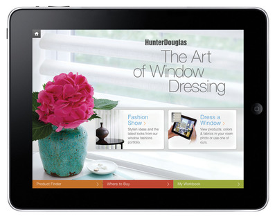 Hunter Douglas Introduces New iPad App