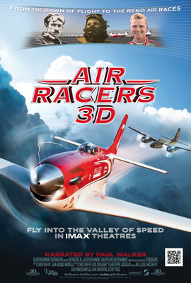 Paul Walker to Narrate New IMAX 3D Theatre Film "Air Racers 3D" Slated For Release in April 2012