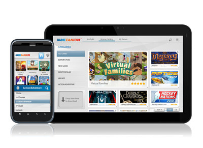 Exent's GameTanium Mobile™ Launches on Android Tablets