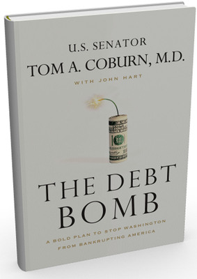 Oklahoma Senator Tom Coburn Set to Release New Book, The Debt Bomb
