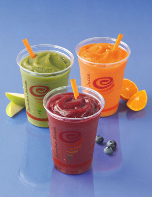 Jamba Juice® Provides Great Tasting Smoothies and Juices to Get Recommended Servings of Fruits and Vegetables Every Day