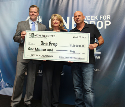 MGM Resorts International Marks WORLD WATER DAY with $1 Million to Support ONE DROP