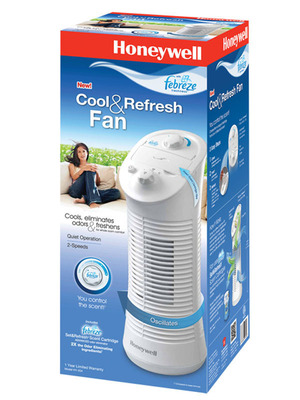 The New Honeywell with Febreze Freshness™ Cool &amp; Refresh Fan Makes Combating Odors a Breeze