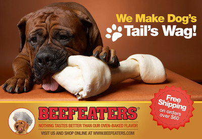 Beefeaters Dog Treats Launches New Web Site with More Bark &amp; Byte
