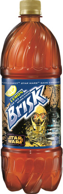 Brisk® Iced Tea Unveils One-Liter Bottle, Featuring Star Wars™ Characters R2-D2 and C-3PO, With Tag to Unlock Exclusive Content for New "Kinect™ Star Wars" Game