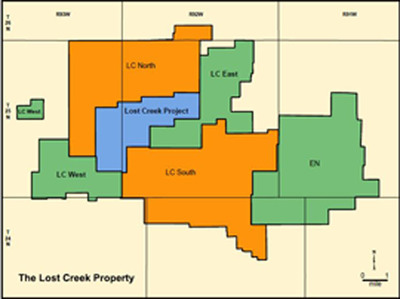 Lost Creek Property Measured &amp; Indicated Uranium Resources Increase 45%