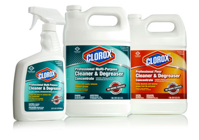 Clorox® Professional Cleaners &amp; Degreasers Offer the Foodservice Industry a New and Innovative Line of Products to Cut Through Tough Grease