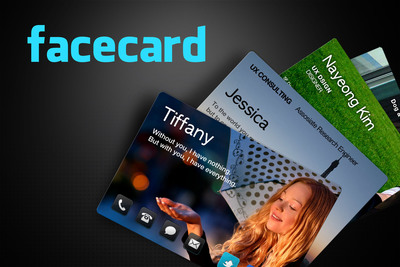 my facecard Launches the Social Contact Card for iPhone