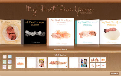 Anne Geddes' Bestselling Baby Record Book My First Five Years Now Available in a Digital Edition From the Mac App Store