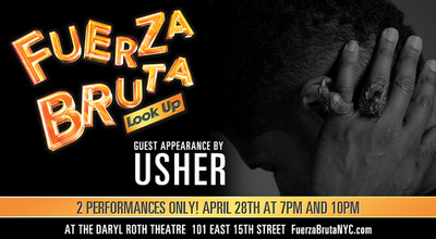 Usher to Join the Cast of FUERZA BRUTA in NYC