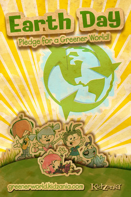 KidZania Presenta "Greener World" Pledge (Promesa por un "Mundo más Verde"- Alentar a los Niños a Crear un Mundo Mejor