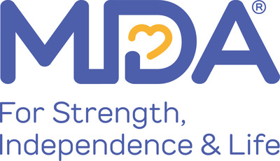 Muscular Dystrophy Association logo.
