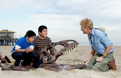 Albertosaurus fossil uncovered at Santa Monica Beach