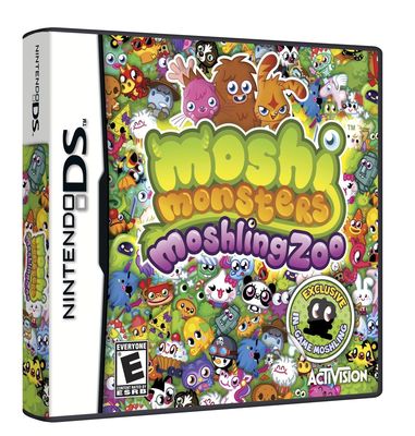 Moshi Monsters: Moshling Zoo Knocks Brain Training From Top of Nintendo DS™ Chart to Make Video Game History