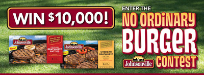 Johnsonville Sausage Launches "No Ordinary Burger" Contest Featuring $10,000 Grand Prize