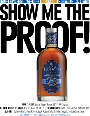Hanna Lee Communications Unveils The First-Ever "Show Me the Proof!" High Proof Cognac Cocktail Competition