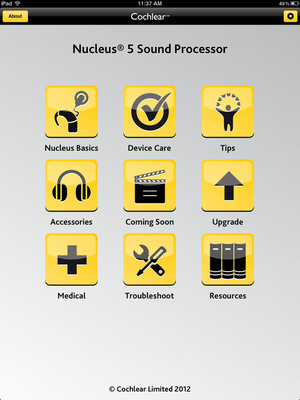 Cochlear™ Americas Adds the Nucleus® Support App to its Mobile Service Offerings