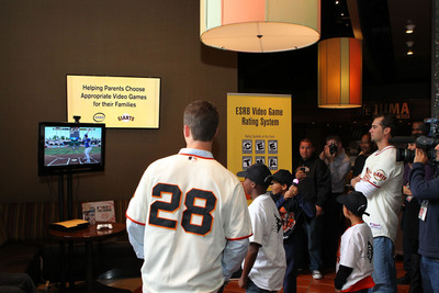 San Francisco Giants Players Team Up With ESRB For PSA Campaign On Video Game Ratings