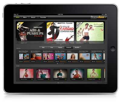 PumpOne Launches FitnessBuilder.com Website; Announces 2.0 Update to Popular FitnessClass App for iPad