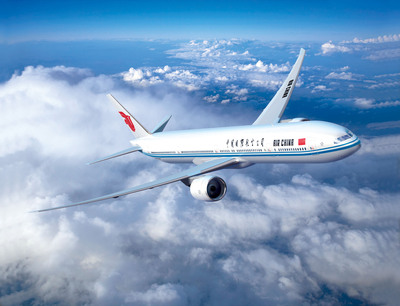 Der zweite tägliche Nonstopflug Los Angeles-Peking von Air China erhält eine verbesserte, neue Generation der Boeing 777-300ER, 1. Juni 2012