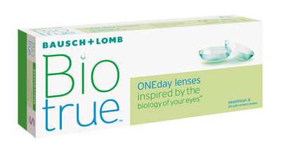 Bausch + Lomb Launches Biotrue™ ONEday Contact Lenses Made From Breakthrough HyperGel™ Material