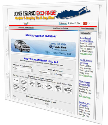Used Cars: Long Island News Publisher LongIslandExchange.com Releases New &amp; Used Car Inventory Technology