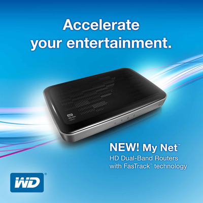 WD® Enters Wireless Home Networking Market, Ushers in New Era of Blazing Fast HD Entertainment Streaming
