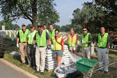 The Professional Landcare Network (PLANET) Honors America's Veterans and Fallen Soldiers Through Renewal &amp; Remembrance at Arlington National Cemetery