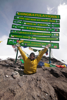 Double Amputee Reaches Peak of Mount Kilimanjaro