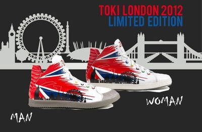 Alberto Guardiani Celebrates London's Big Year in 2012 with a Limited Edition Toki Sneaker