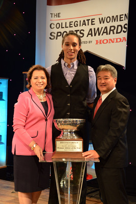 Collegiate Women Sports Awards Presents 2012 Honda Cup to Baylor University's Brittney Griner