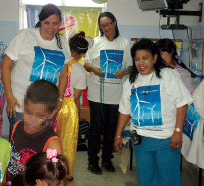 NSK dá suporte a salas de aula em hospitais venezuelanos para crianças de baixa renda