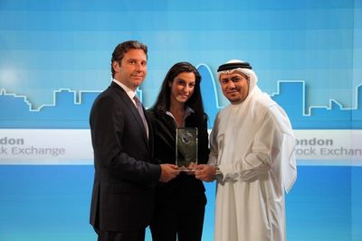 First Capital of Switzerland Investment Bank (FCSIB) élue meilleure banque d'investissement 2012 aux Émirats arabes unis